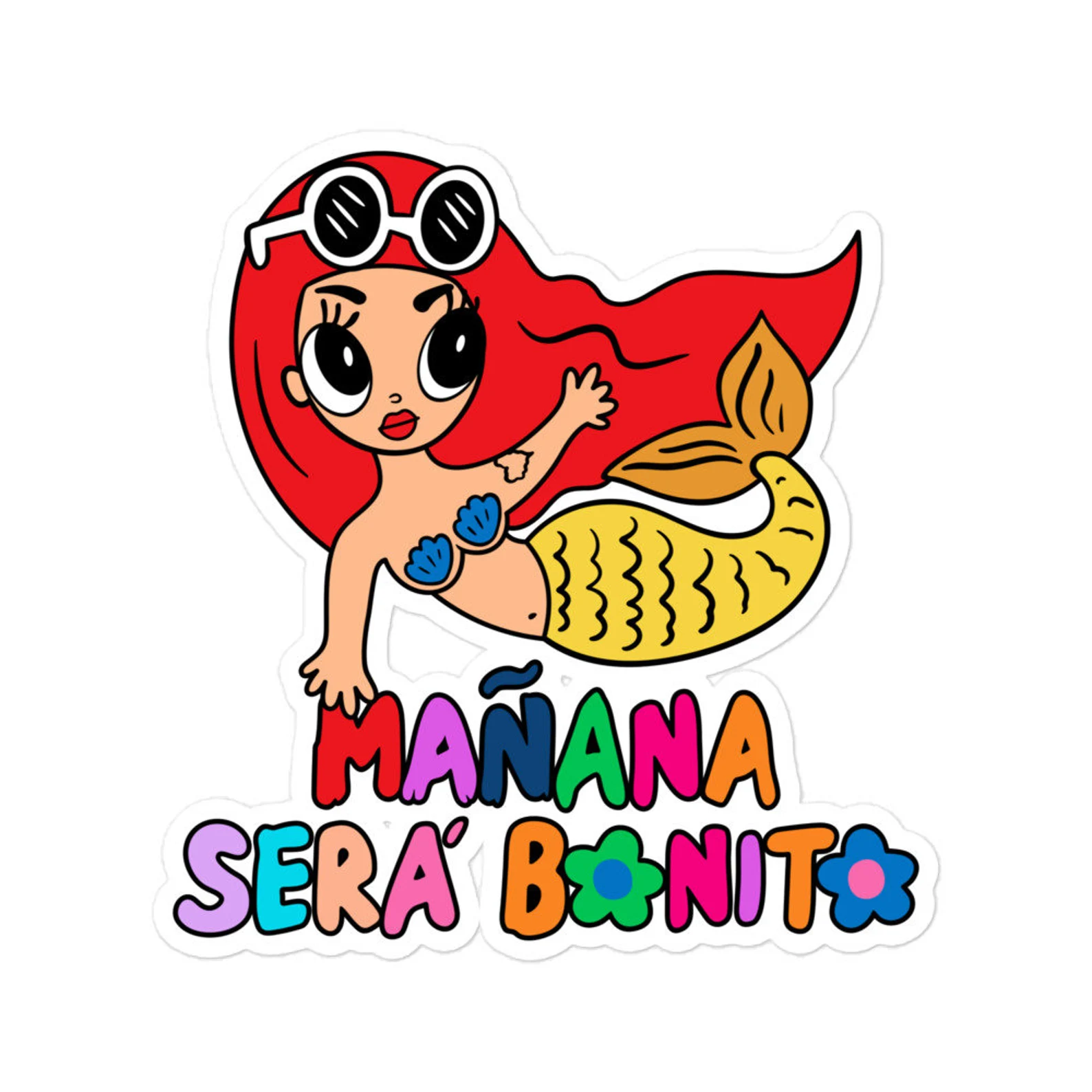 Ma Ana Ser Bonito Heart Tattoo Sticker Karol G Heart Etsy Hong Kong