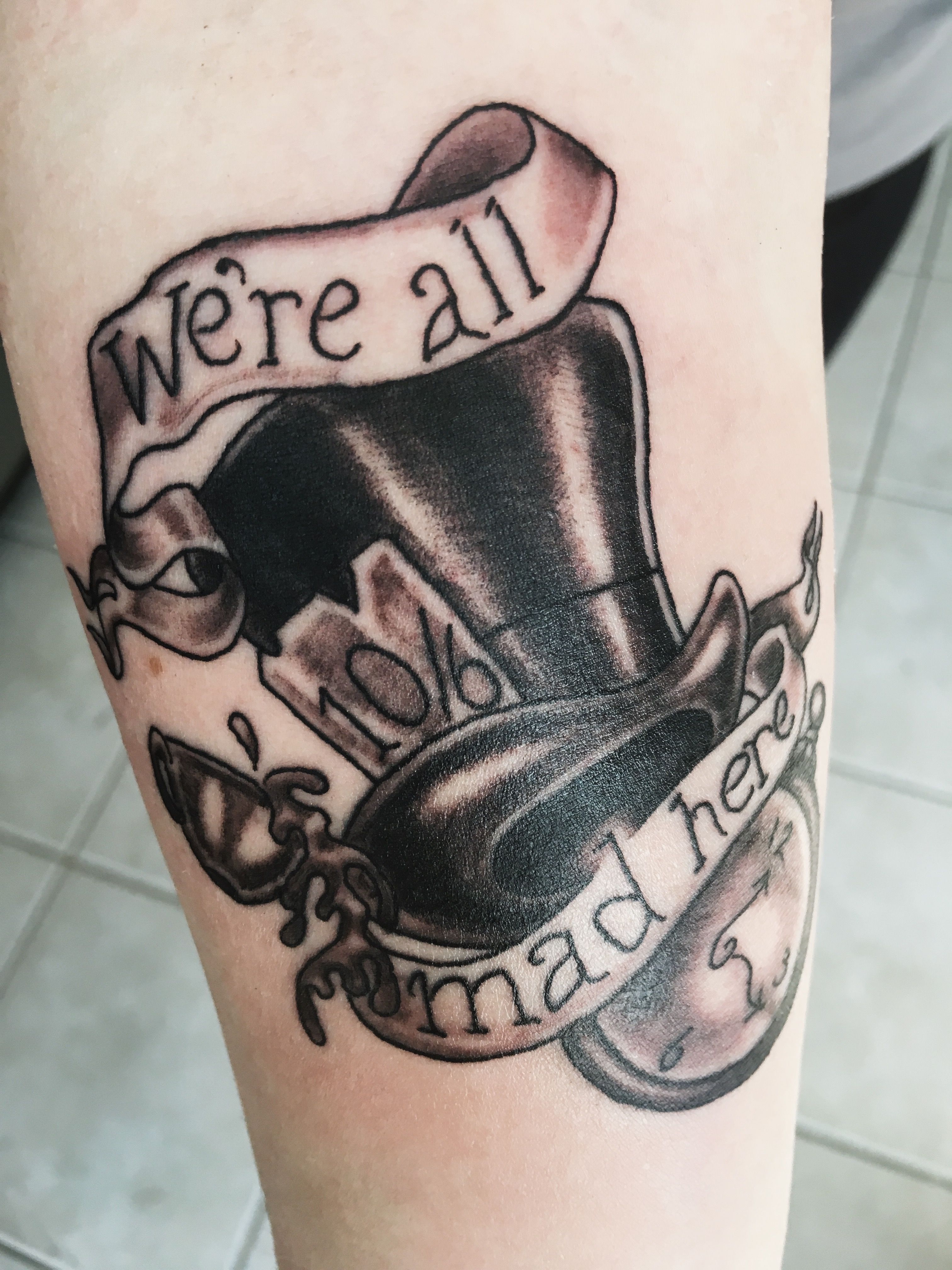 Mad Hatter Hat Tattoo Ideas for Adventurous Souls