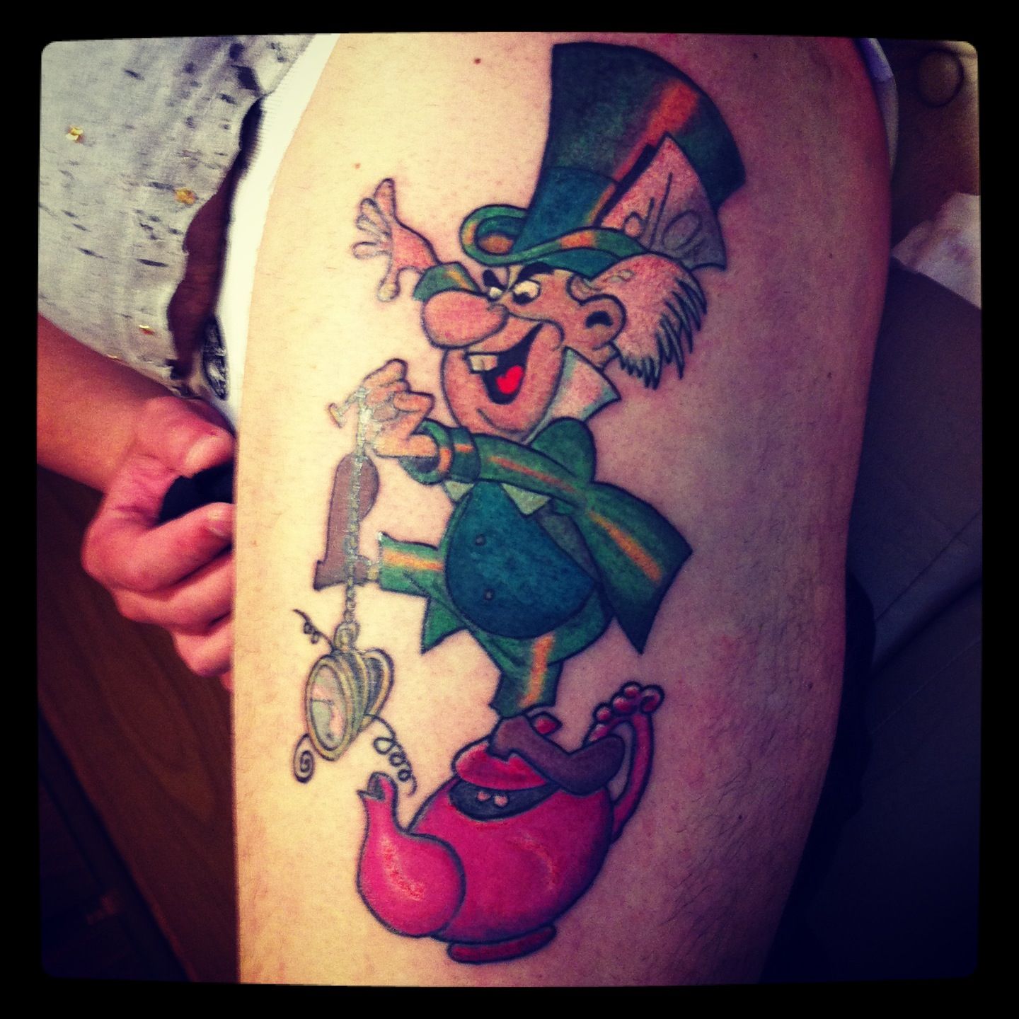 Mad Hatter Tattoo Drawings Jona Burleson