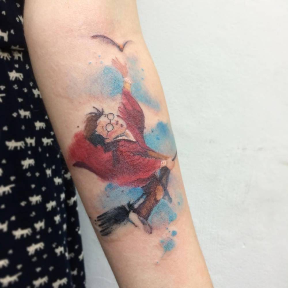 Magical Tattoos For Harry Potter Lovers