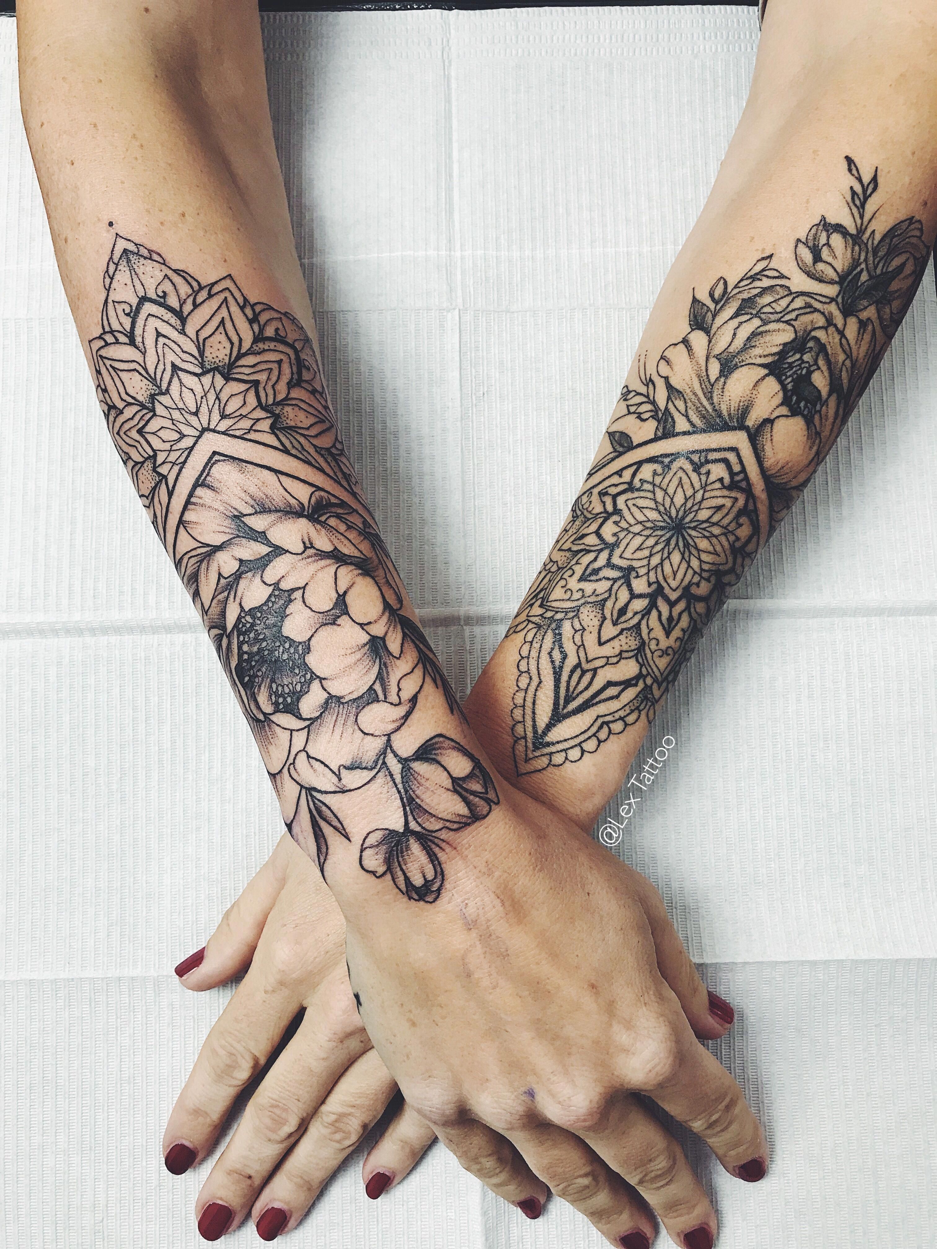 Mandala Arm Tattoo Mandalatattoo Mandala Arm Tattoos Mandala Tattoo