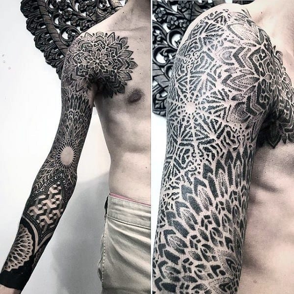 10 Stunning Mandala Tattoo Ideas for Men