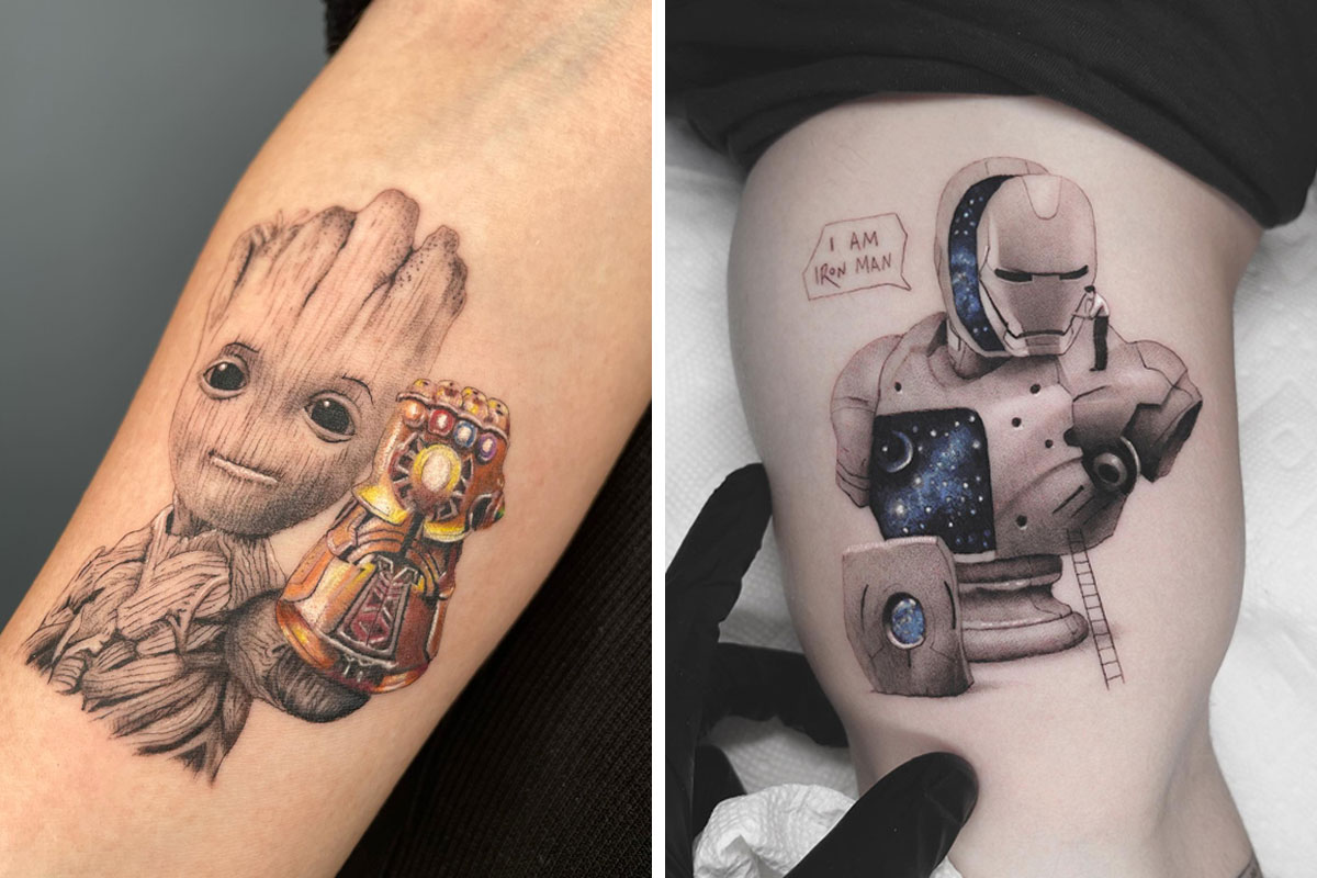 Marvel Tattoo In 2020