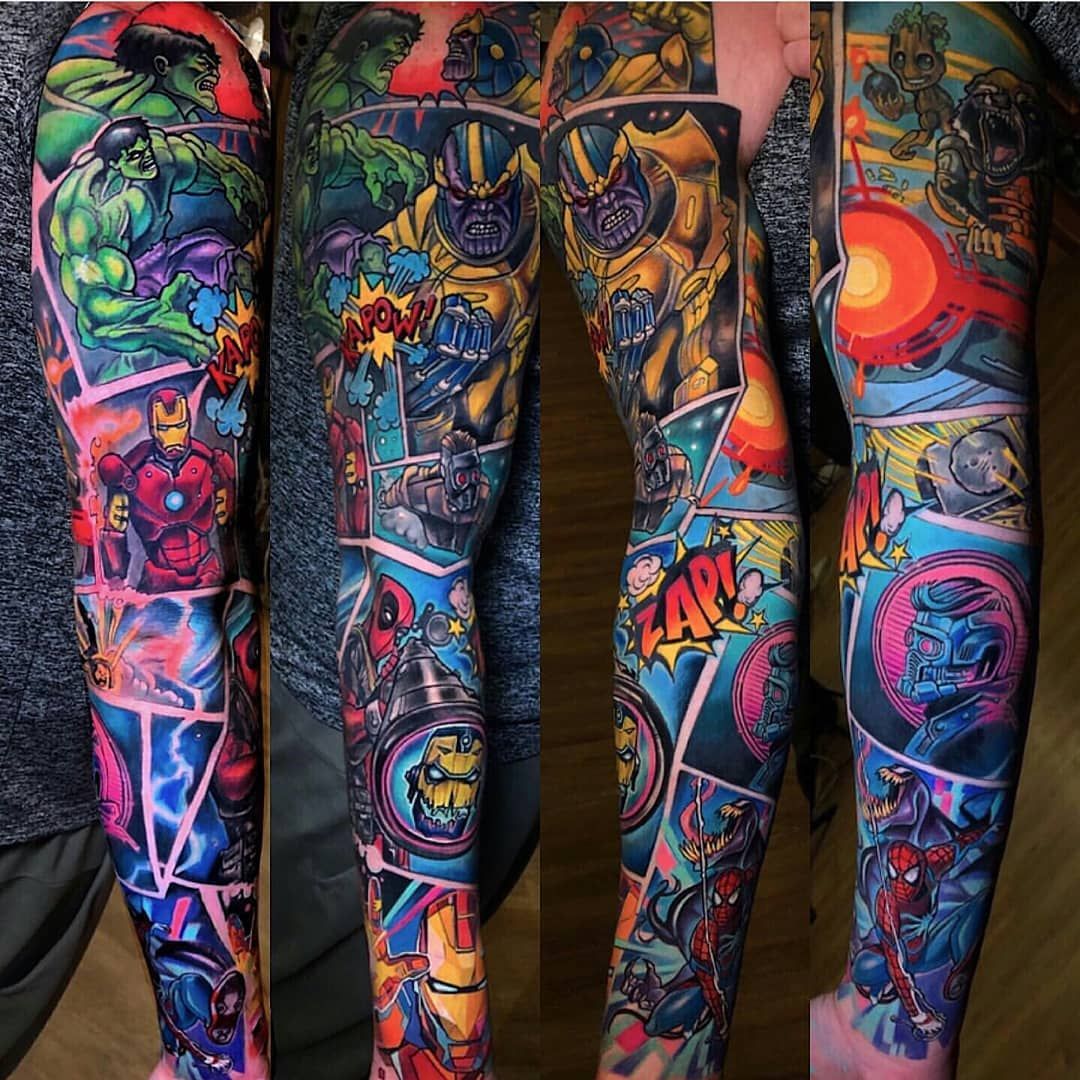 Marvel Tattoos Artofit