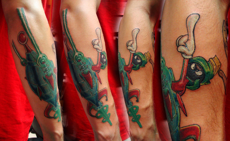 Marvin the Martian Tattoo: Out of This World Designs