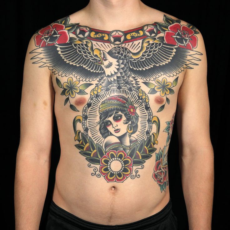 Master Canvas Chest Piece By Christian Buckingham American