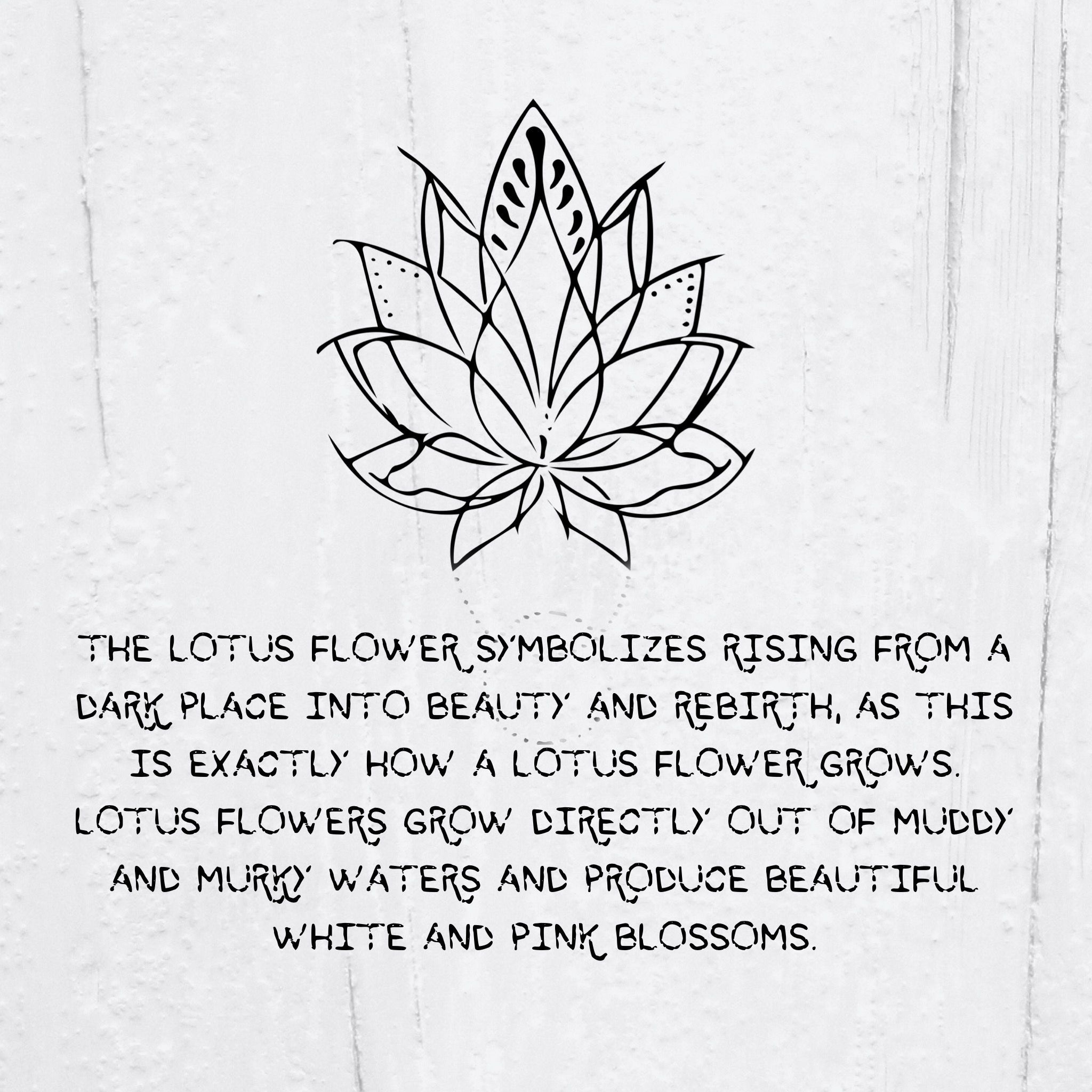 Meaning Behind The Lotus Flower Tattoo Comunidad Green