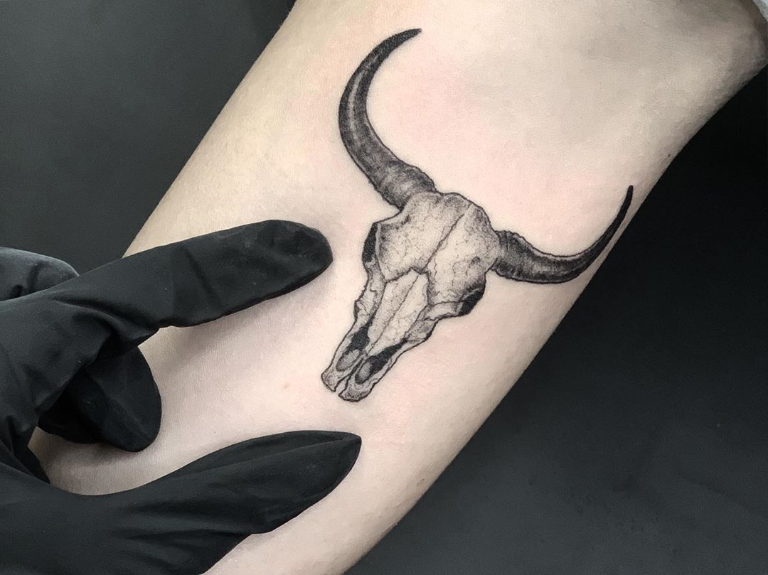 Bull Skull Tattoo: Symbolism and Meanings Uncovered