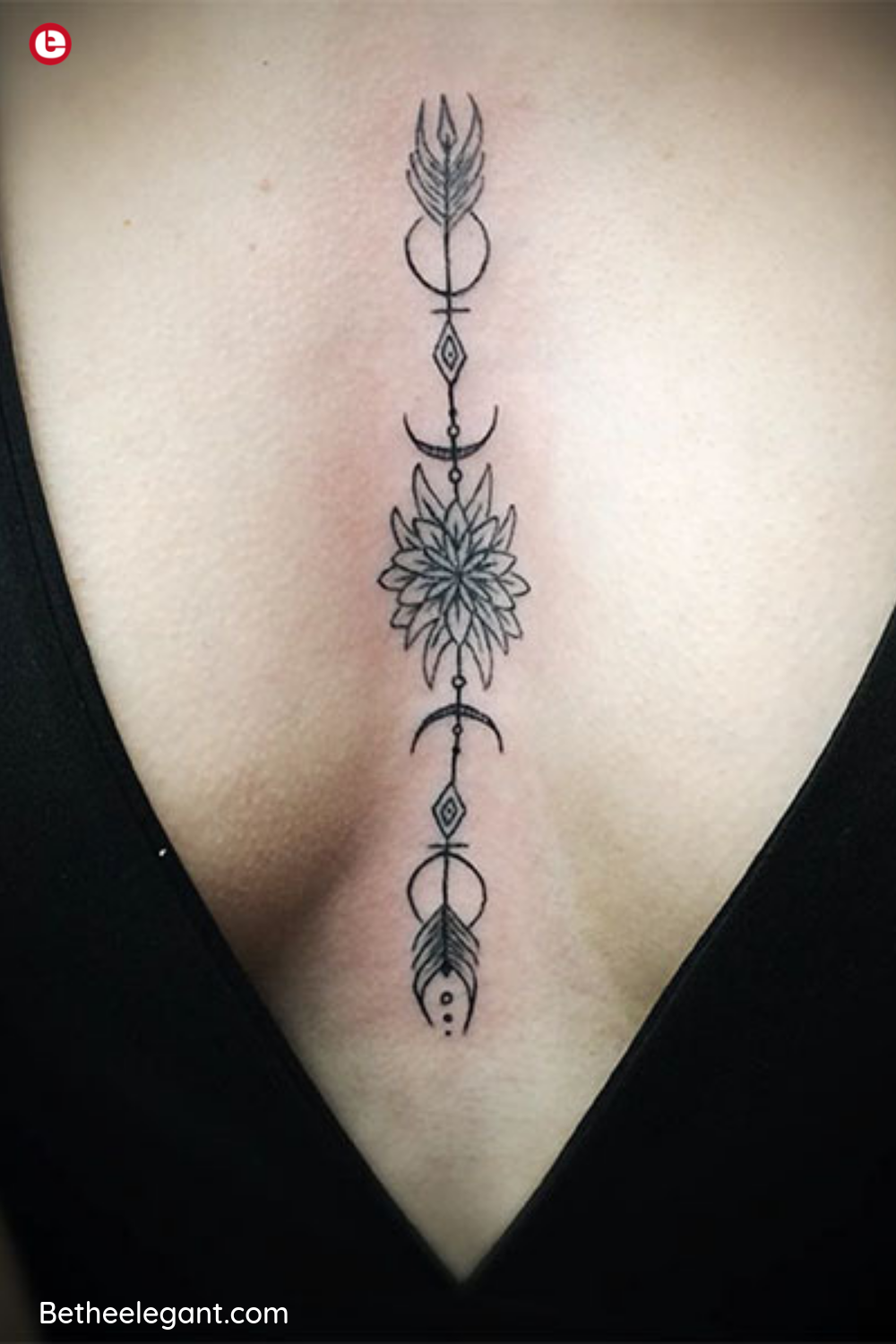 7 Meaningful Middle Breast Tattoo Designs to Consider