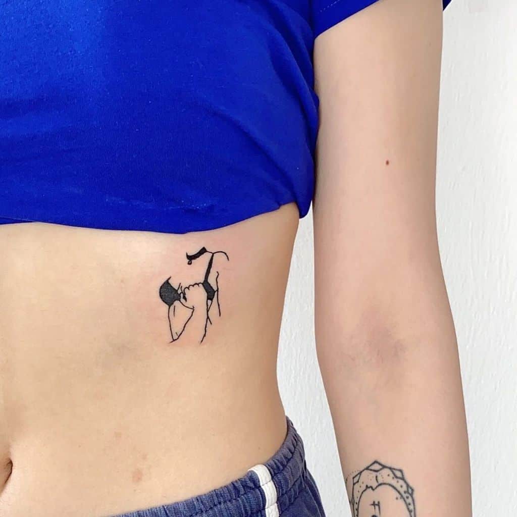 Meaningful Small Arrow Rib Tattoo Ideas For Women Ideas Tribales Del Tatuaje P Tattoo