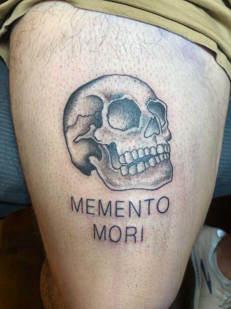 Memento Mori By Jara At Flagstaff Tattoo Company Flagstaff Az R