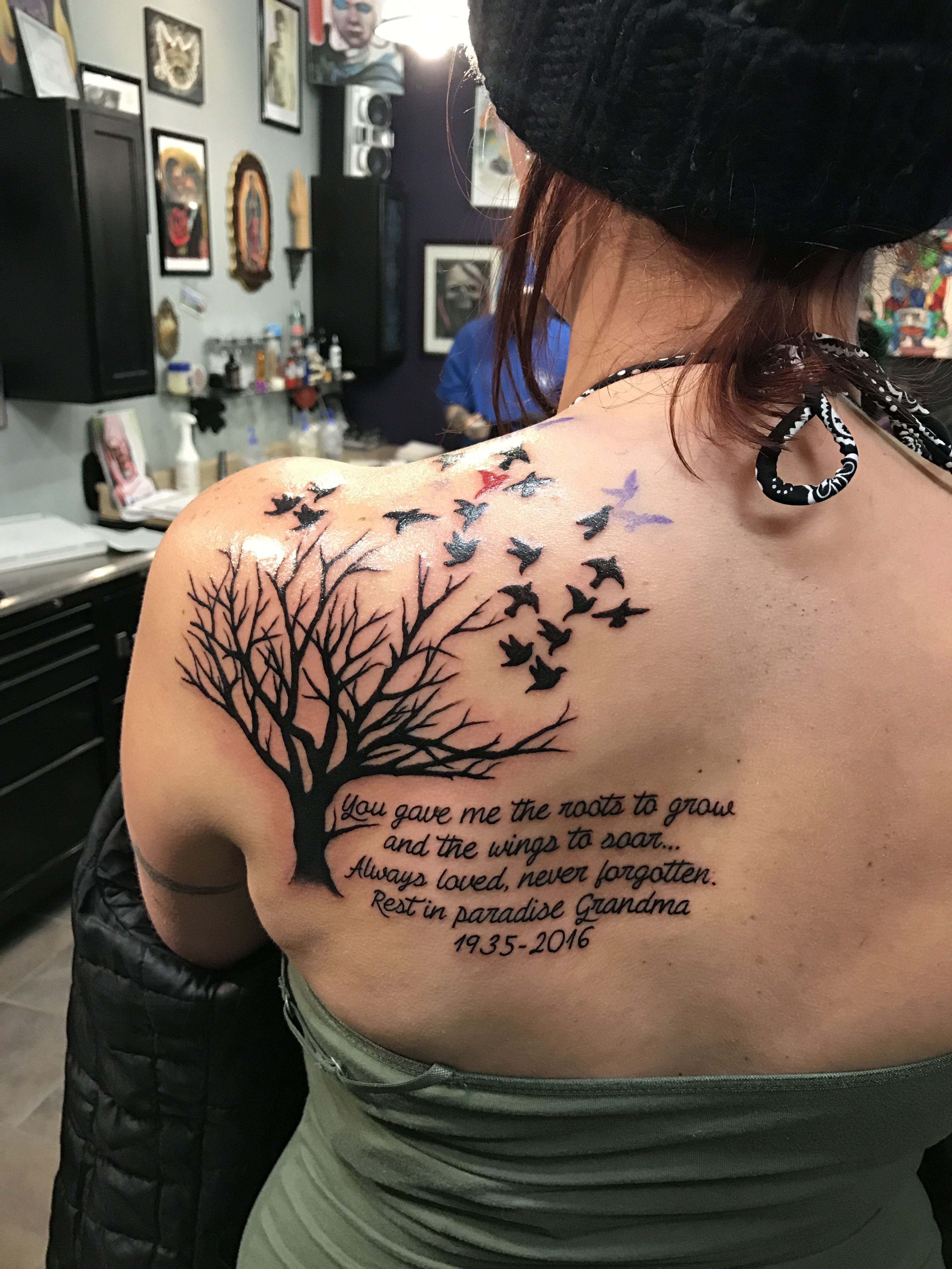 Memorial Tattoos For Grandma