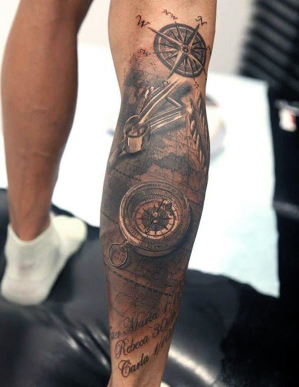 50 Bold Men Leg Tattoo Ideas for Inspiration