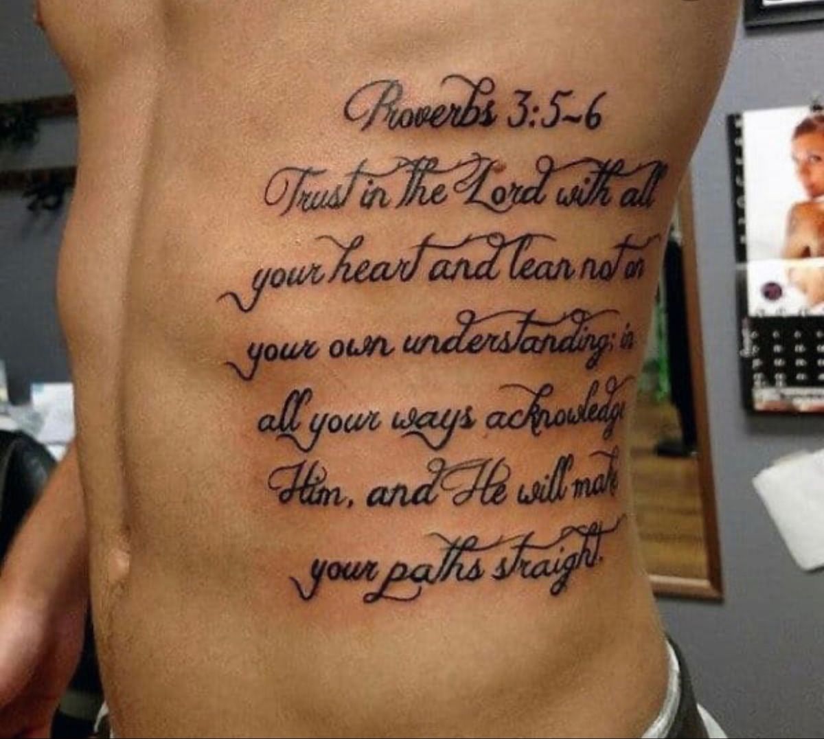 5 Bible Verses for Men's Tattoos