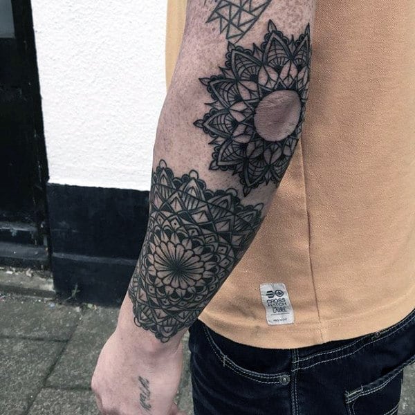 15 Unique Elbow Tattoo Ideas for Men