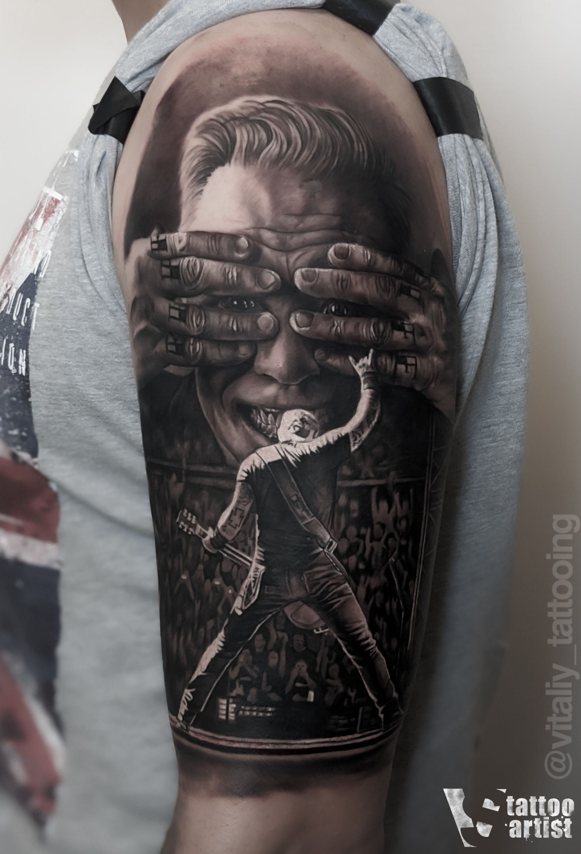 Metallica James Hetfield Tattoo Artofit