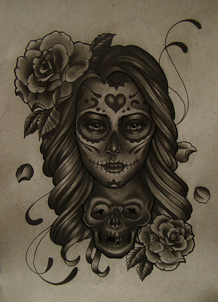 5 Creative Ways to Design Your Mexican Skull Lady Tattoo