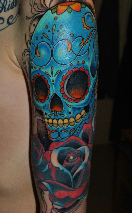 Mexican Skull Tattoo Skullsproject