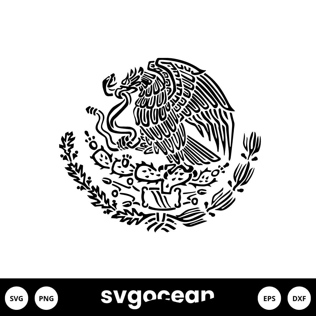 Mexico Flag Coat Of Arms Svg Mexican Flag Mexican Flag Eagle Mexican