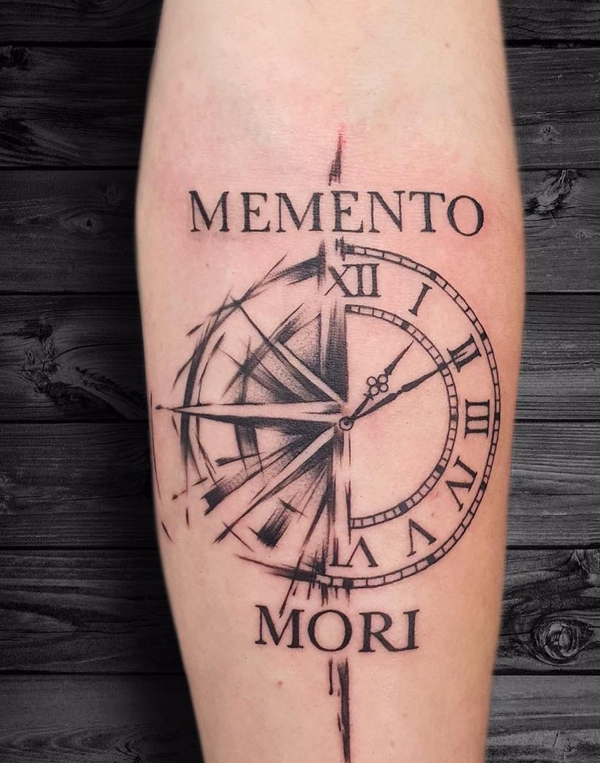 Minimalist Memento Mori Tattoo Memento Mori Tattoo Tattoos Small