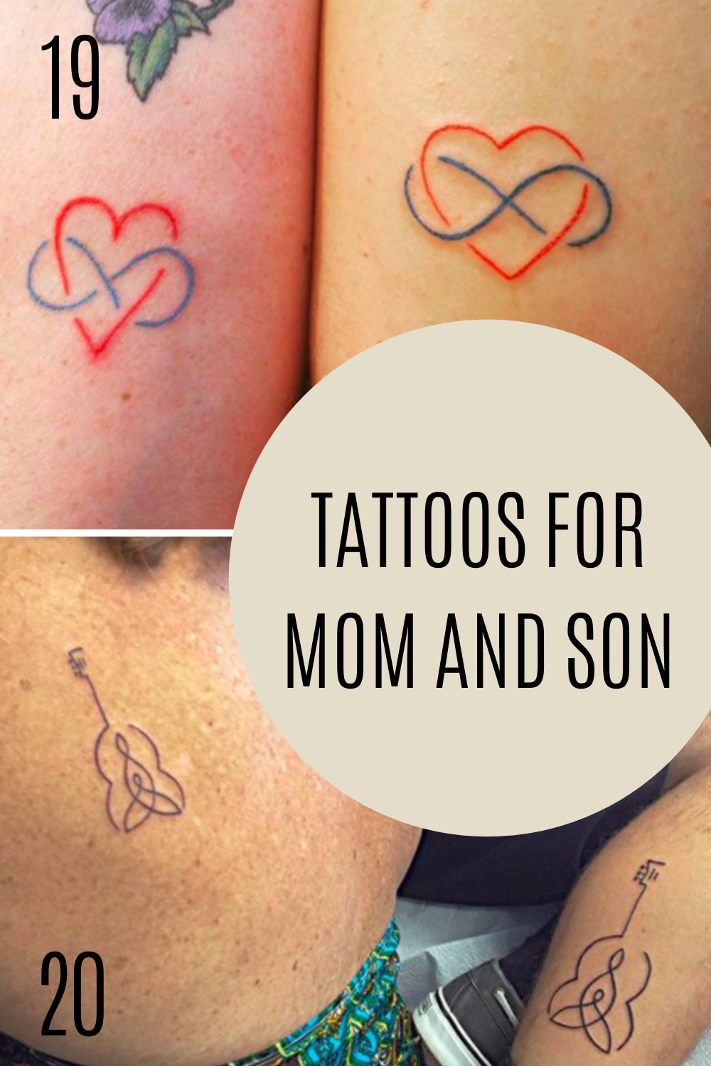 5 Unique Tattoo Ideas for Moms and Sons