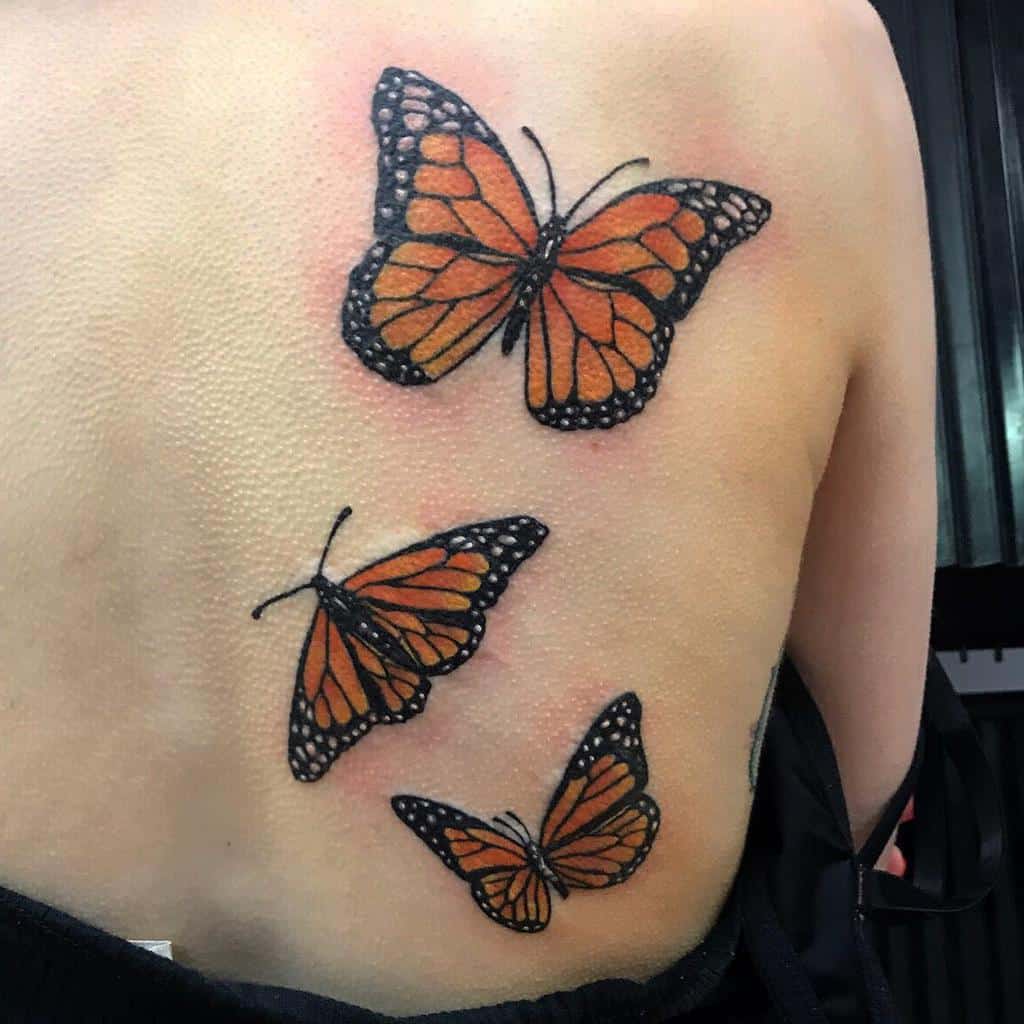 Monarch Butterfly Tattoo Meanings Design Ideas Favvosee