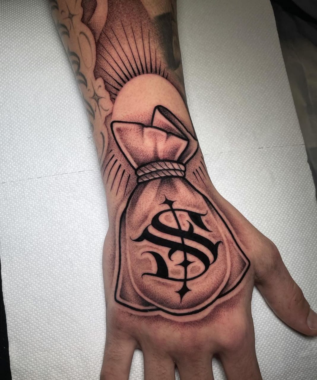 Money Bags Tattoos Designs