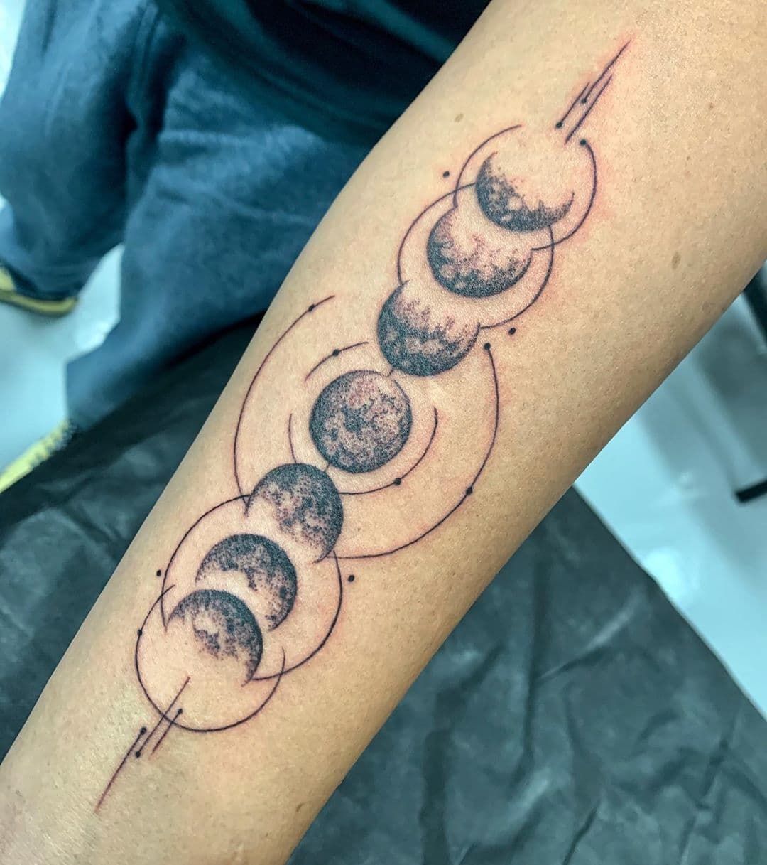 Moon Phases Tattoos Designs Ideas And Meaning Tattoos For You