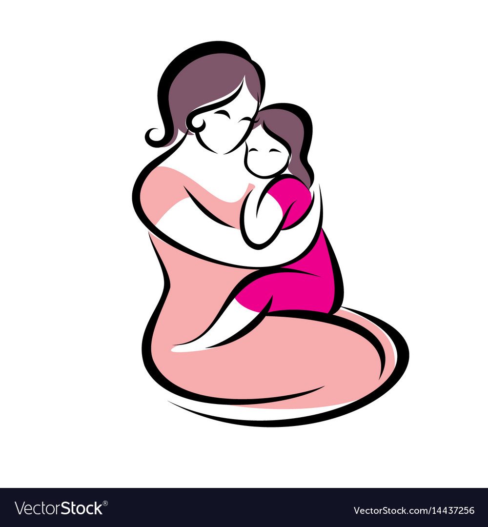 Mother And Daughter Symbol Of Love The Bond Between A Mom And