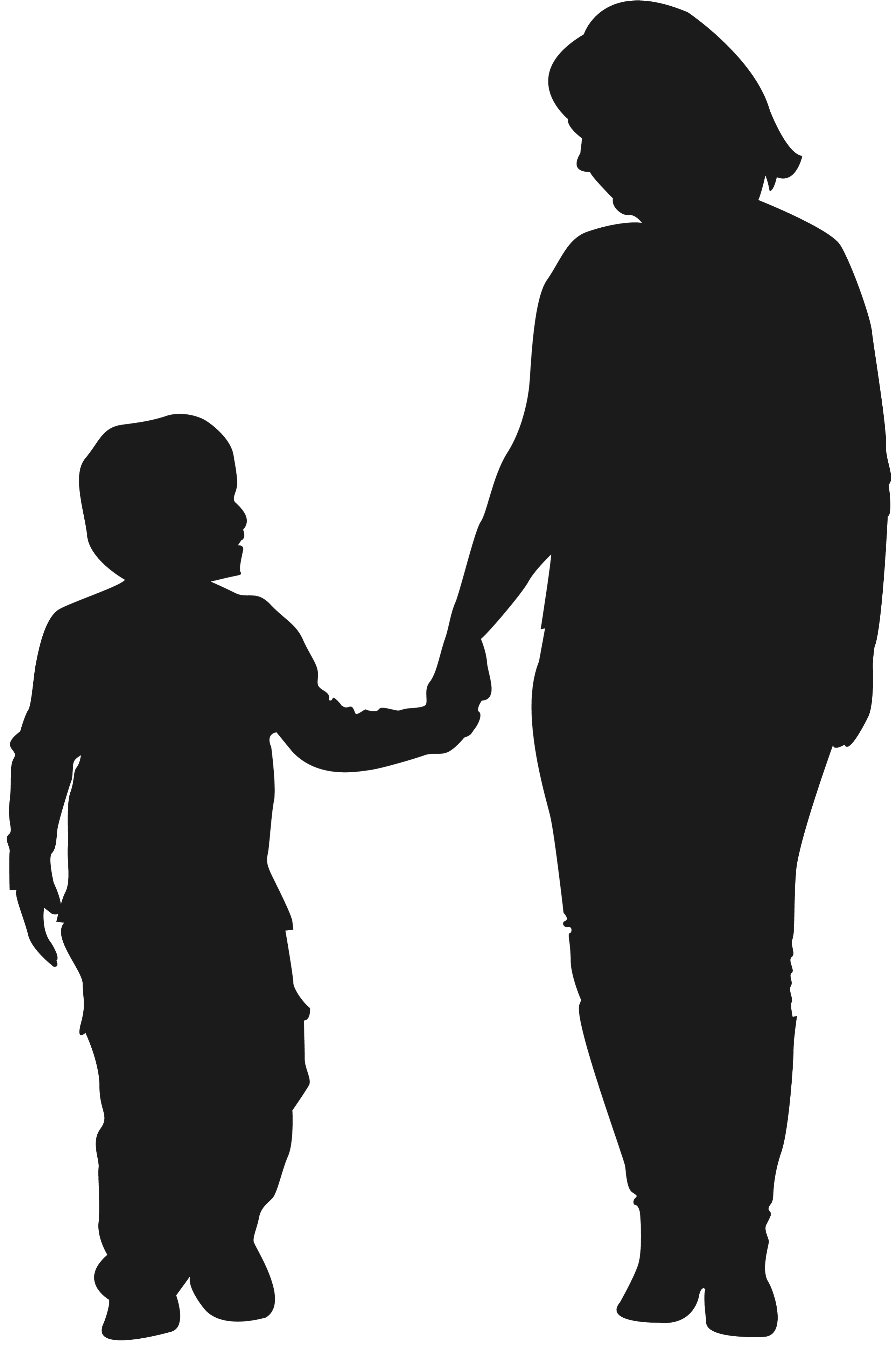 Mother and Son Silhouette: Capturing Love in Shadows