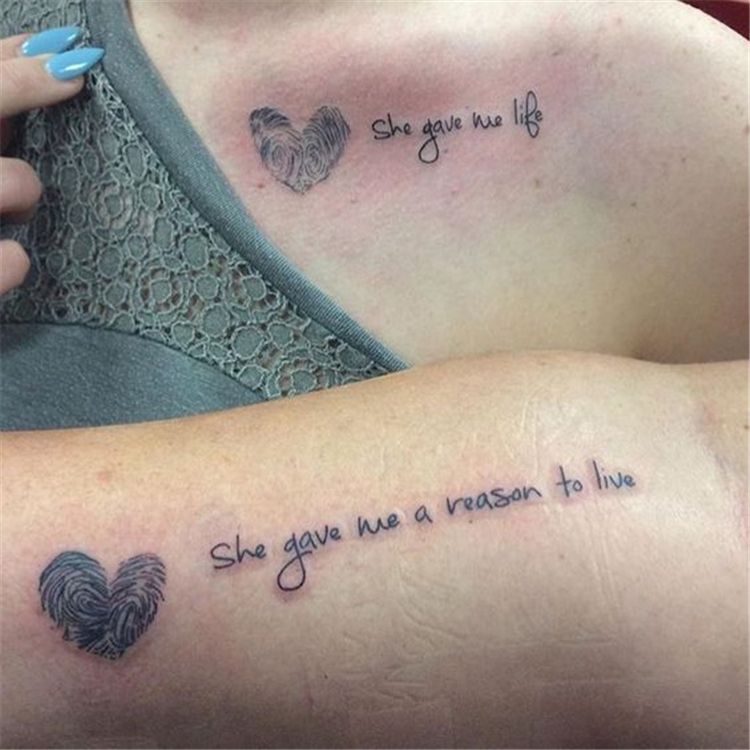 Mother Son Tattoos Designs Ideas And Meaning Tattoos For You