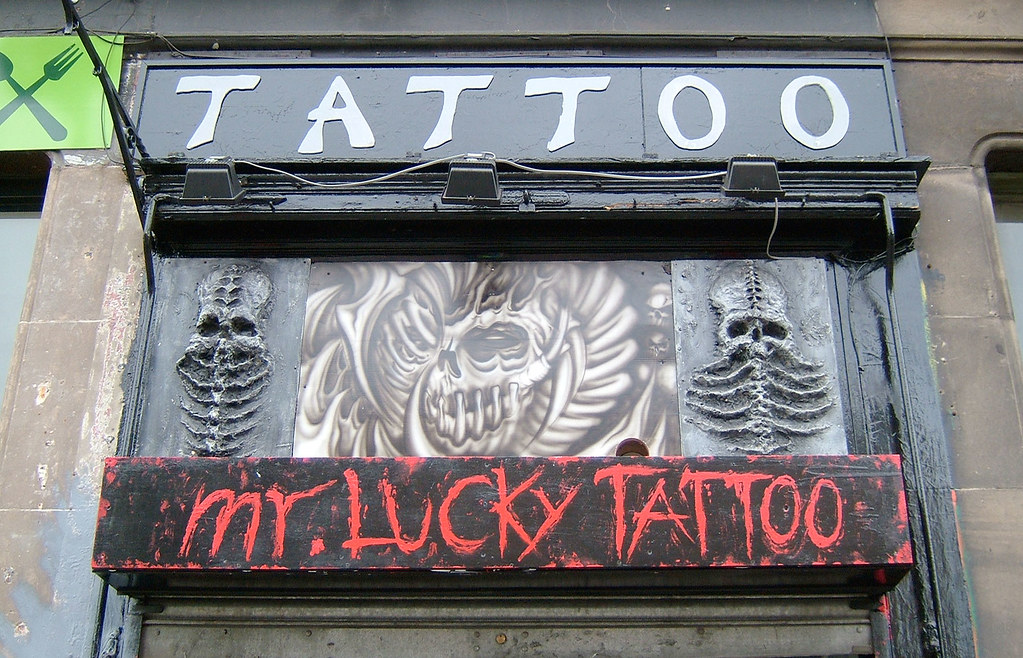 Mr Lucky Tattoos Leith Walk Sam N Bart Flickr