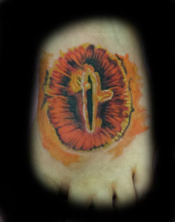 My Eye Of Sauron Tattoos Watercolor Tattoo Watercolor