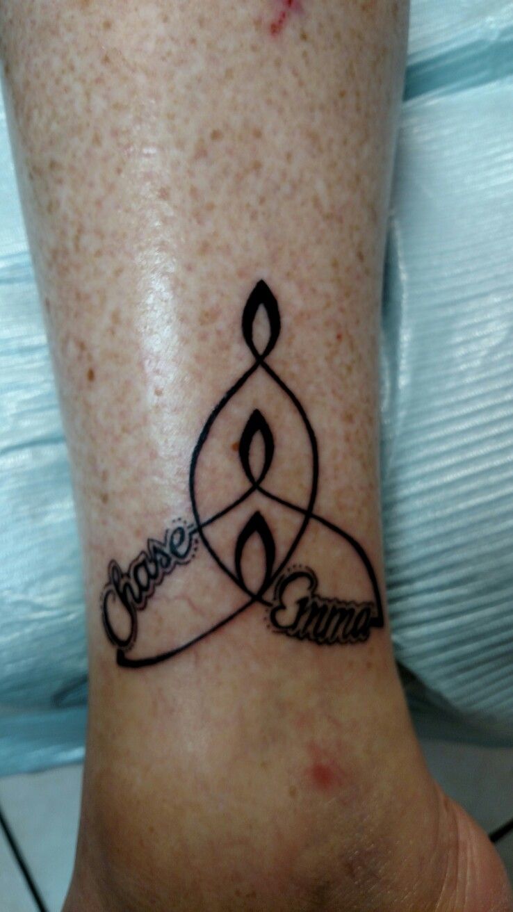 My First Tattoo The Mother Daughter Celtic Knot That Represents The