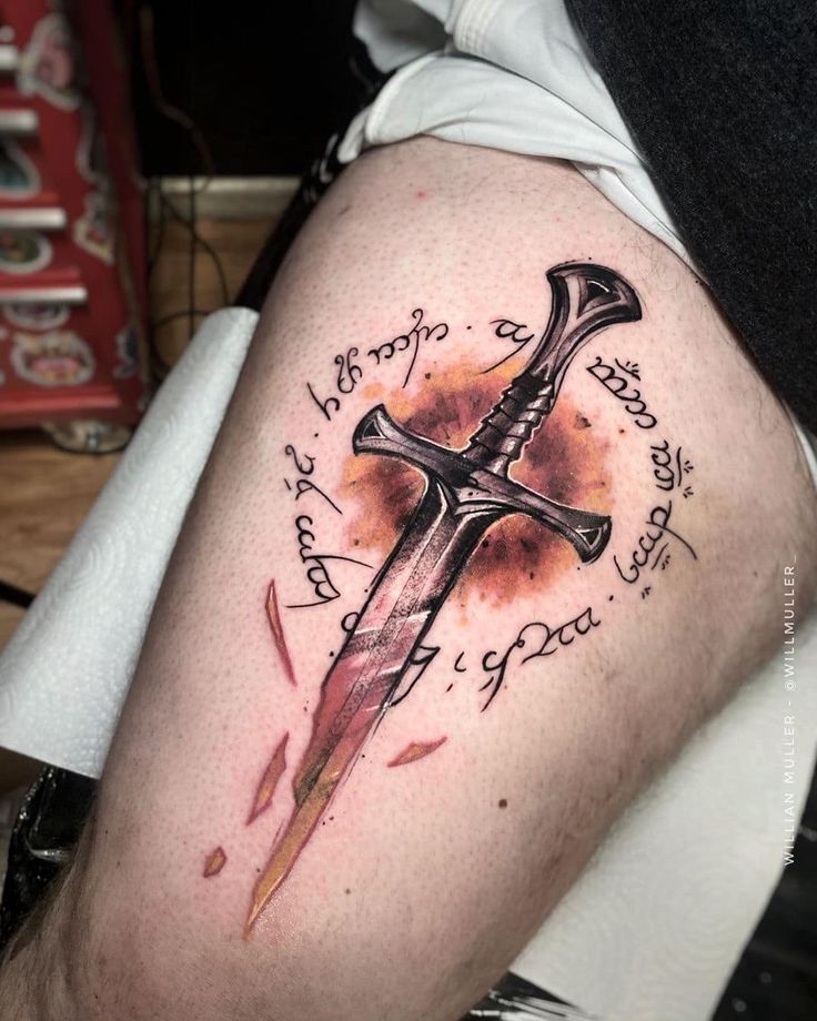 My Lord Of The Rings Tattoo Lord Of The Rings Tattoo Lotr Tattoo