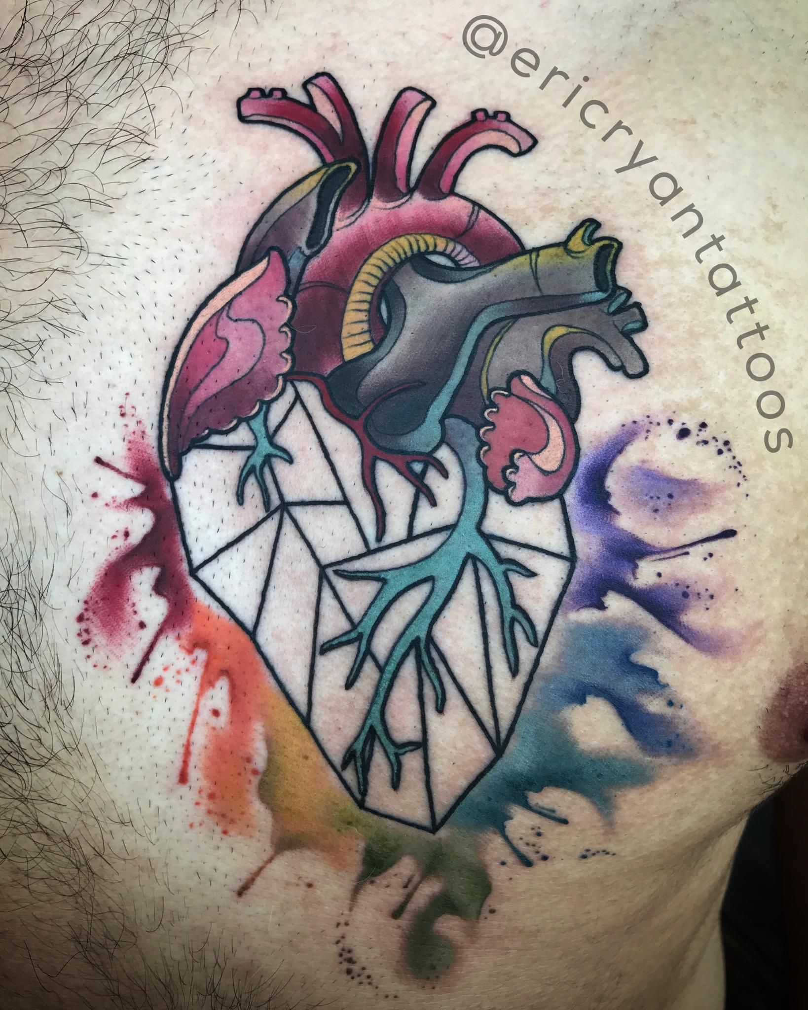 My New Chest Piece By Eric Ryan At Ink Elephant In Mcallen Tx Cool