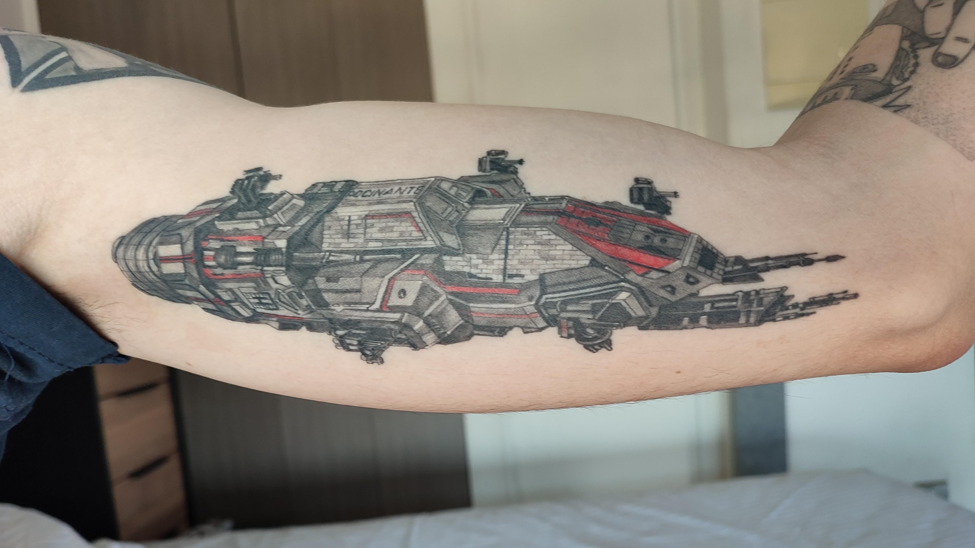 My New Rocinante Tattoo I M Kind Of Obsessed With It And Wanted To