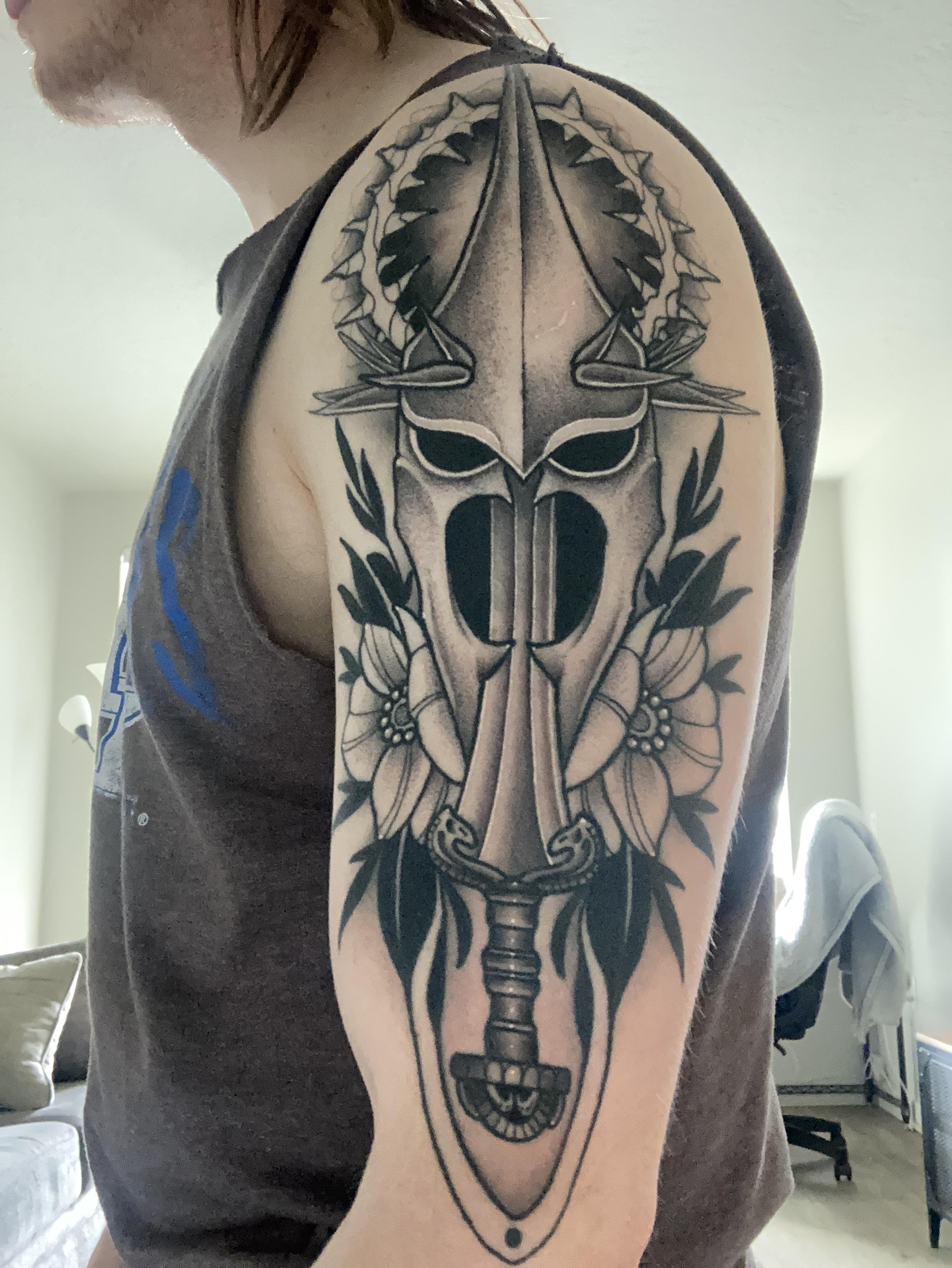 My Witch King Of Angmar Tattoo Lotr