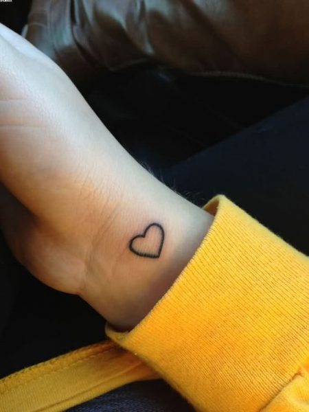 My Wrist Heart Tattoo Tattoos Pinterest