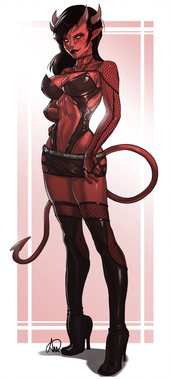 Myserra The Succubus Art Demon Girl Female Demons