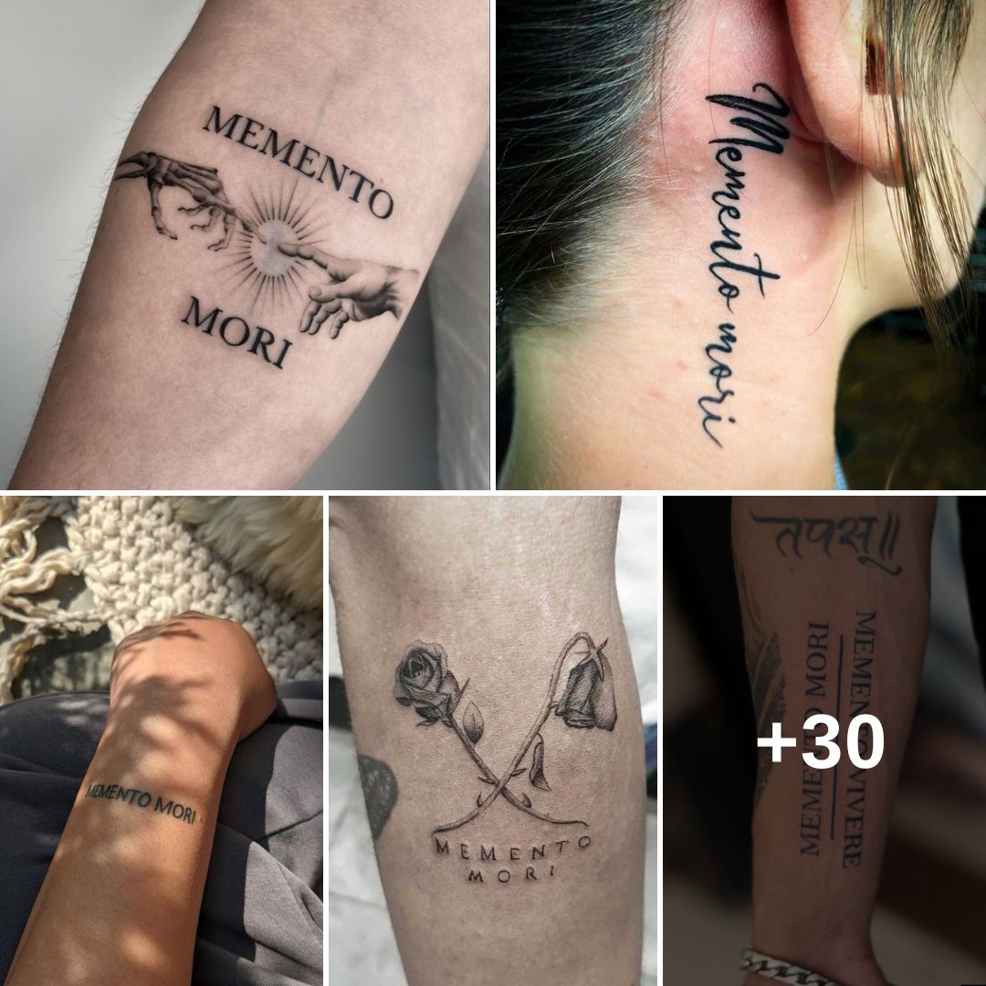 Mystical Luxury Revealing 20 Profound Memento Mori Tattoo Ideas