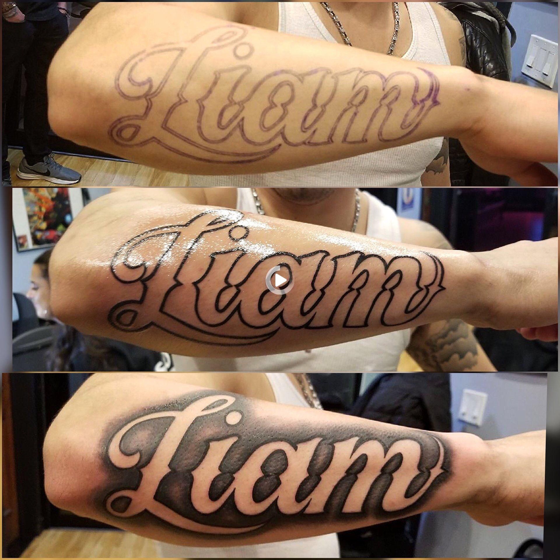 Name Tattoo Last Name Tattoos Forearm Name Tattoos Tattoo Lettering