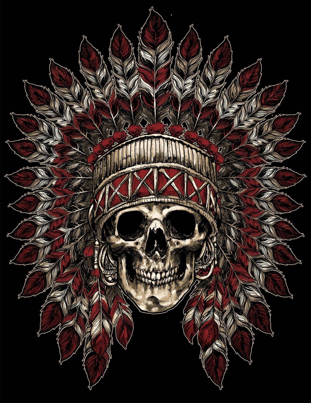 Native American Skull Tattoo Meaning