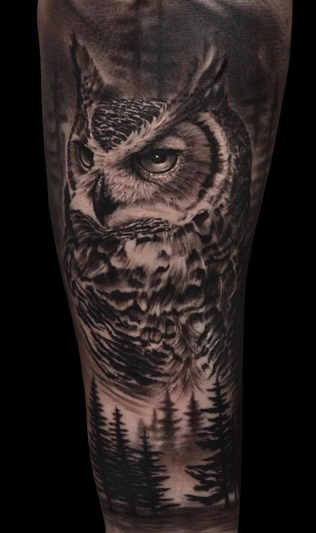 Nice 33 Awesome Owl Tattoo Design For All Time Http Klambeni Com Index Php 2019 02 11 33