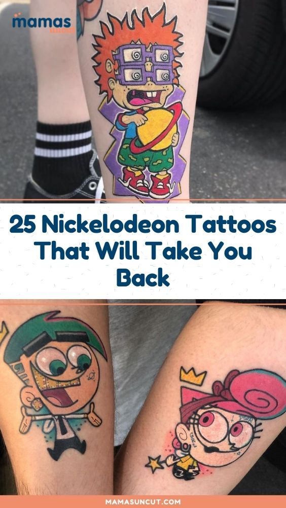 Nickelodeon Tattoos Of The 90 S That Will Give You Just Nostalgia In