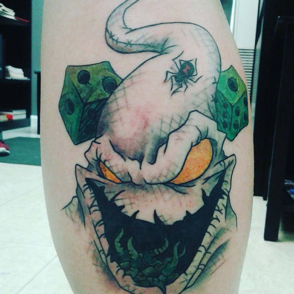 Nightmare Before Christmas Oogie Boogie Tattoos