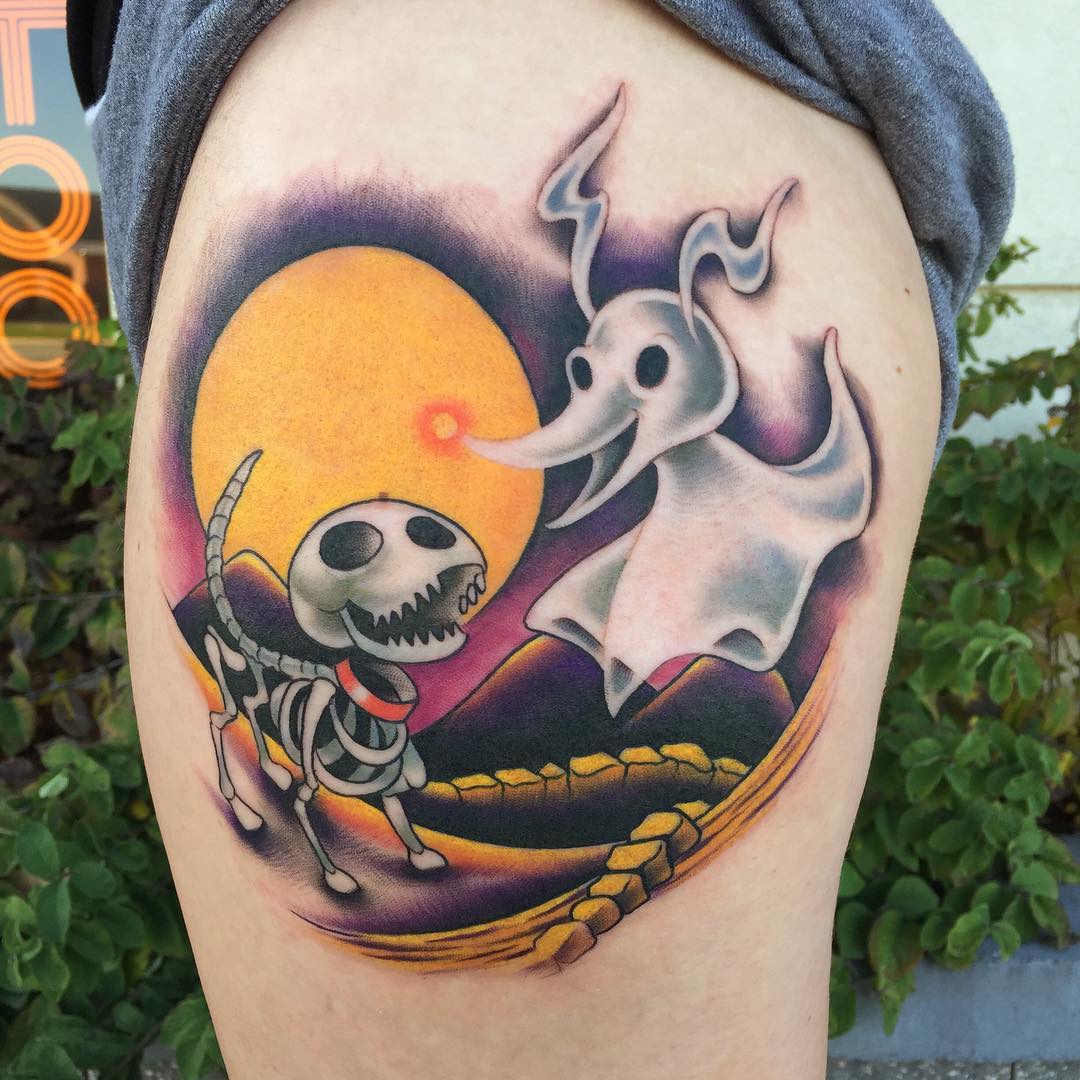 Nightmare Before Christmas Tattoo Ideas You'll Love