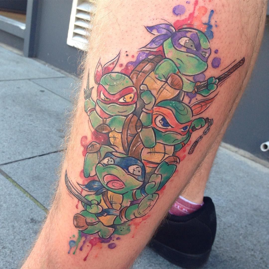 Ninja Turtles Tattoo Ideas Bikerackforvan