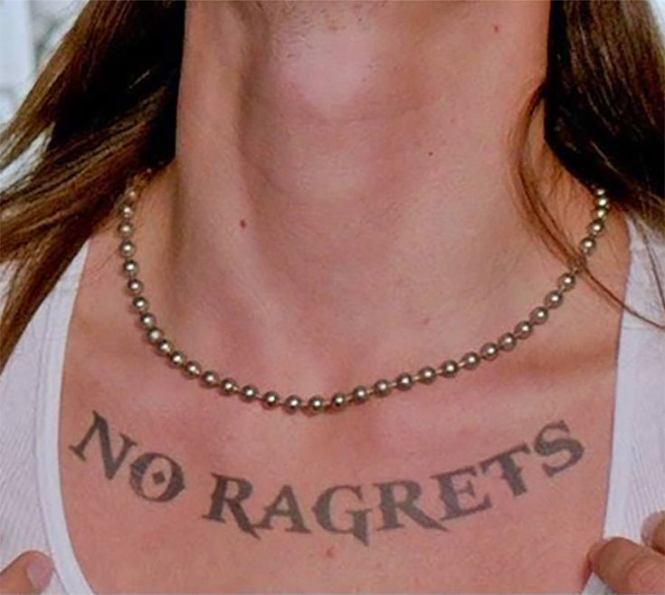 No Regrets Tattoo Meme Jeri Oneal