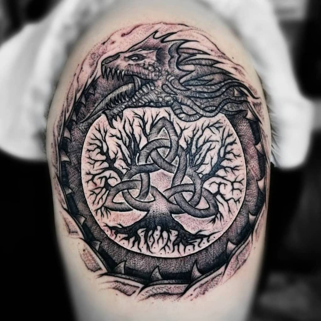 Norse Tree Tattoo